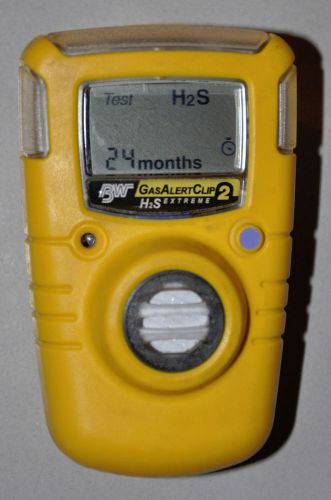 NEW! BW Technologies H2S Extreme Gas Alert Clip 2 Personal Monitor