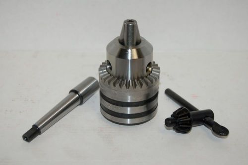 NEW HEAVY DUTY Drill Chuck 5/8&#034; MT1 - Morse Taper - Press NEW