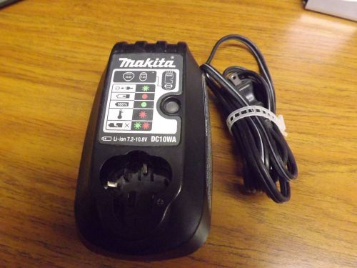 Genuine MAKITA DC10WA 7.2-10.8V litium lon Battery Charger