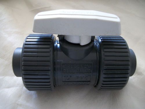 NEW IN BOX HAYWARD YTB10025S 1/4&#034; PVC TRUE UNION BALL VALVE BKT VT