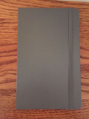 Moleskine Coloured Notebook, Large, Ruled, Slate Grey Hard Cover (5 x 8.25)