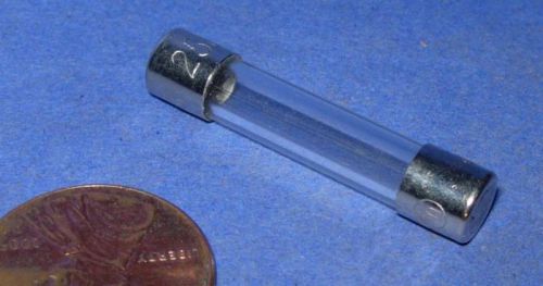 QTY-2 SOCSS2 0.75A 250V SAN-O GLASS FUSE 750MA LOT OF 2PCS