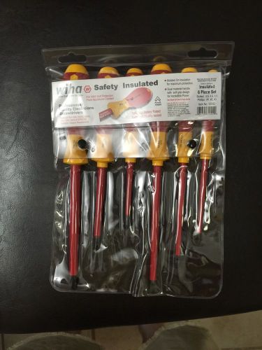 WIHA Insulated Screwdriver Set. 1000V Rating