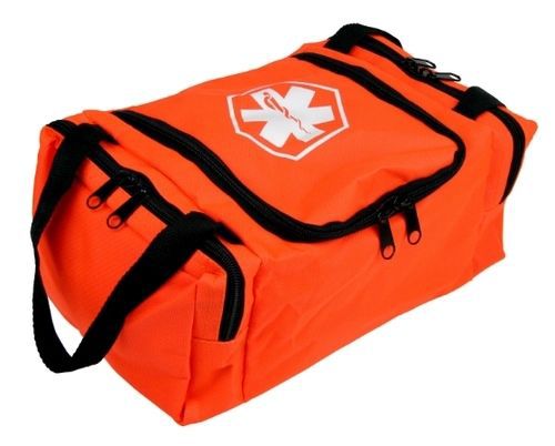 First responder ii ems emt trauma bag with reflectors - orange for sale