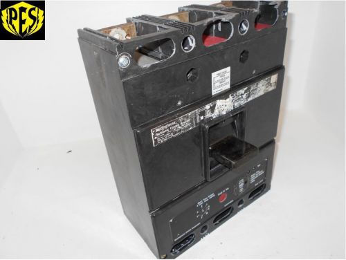 Westinghouse cutler hammer lc3600f 3 pole 600 amp breaker frame w/ 500a plug for sale