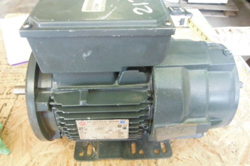 US MOTOR G50088 1 /0.8 HP  3 PH MOTOR W/ BREAK  NEW