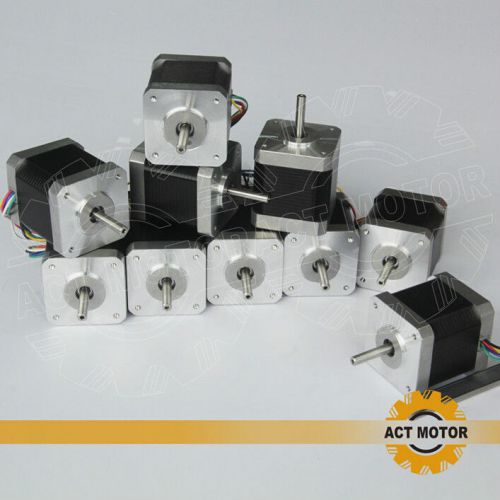 Free ship from usa! 10pcs 42byg 17hs5425stepper motor nema17,75oz.in 3d printer for sale