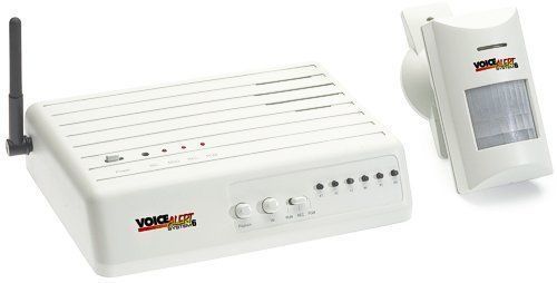 VOICE ALERT SYSTEM 6 VA-6000S WIRELESS ANNUCIATOR SYSTEM MOTION ALARM