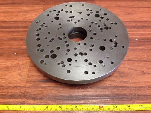 HARDINGE 9&#034; C27 - D MOUNTING PLATE W/ 2 3/16 - 10 MOUNT