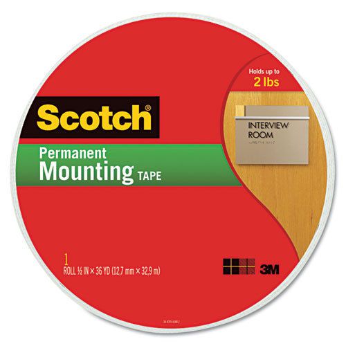 Foam Mounting Tape, 3/4&#034; Wide x 1368&#034; Long