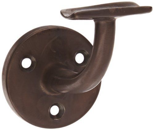 Rockwood 702.10B Bronze Hand Rail Bracket with Fasteners for Wood Rail, 2-13/16&#034;