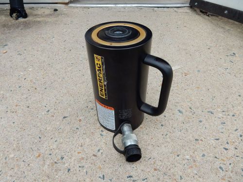 ENERPAC RAC-504 ALUMINUM HYDRAULIC CYLINDER 50 TON 3.94&#034; STROKE MADE IN USA NICE