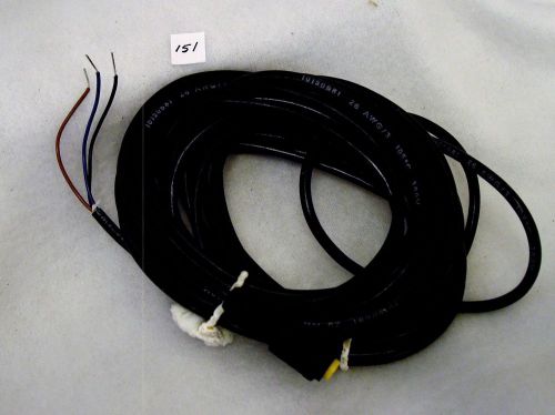 Cordset 10150681  3-pin Female 26 AWG/3 105 degrees  300V