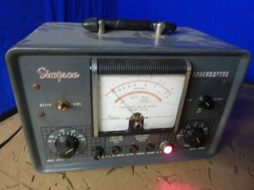 Vintage Simpson Model 383-A CAPACOHMETER (20o)