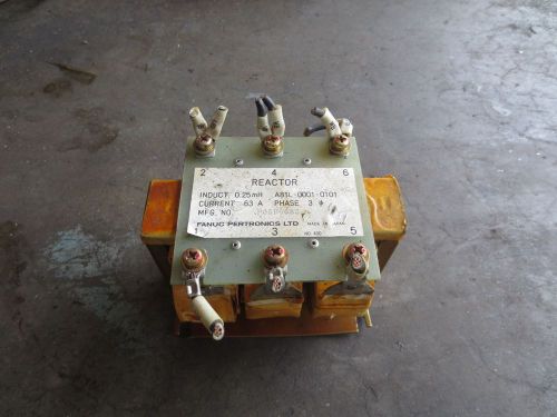 Fanuc cabinet cnc reactor transformer a81l-0001-0101 63 a 3 phase for sale