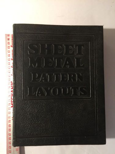 1948 AUDEL&#039;s Sheet Metal Pattern Layouts Metal workers metalsmith BOOK 1090 pgs.