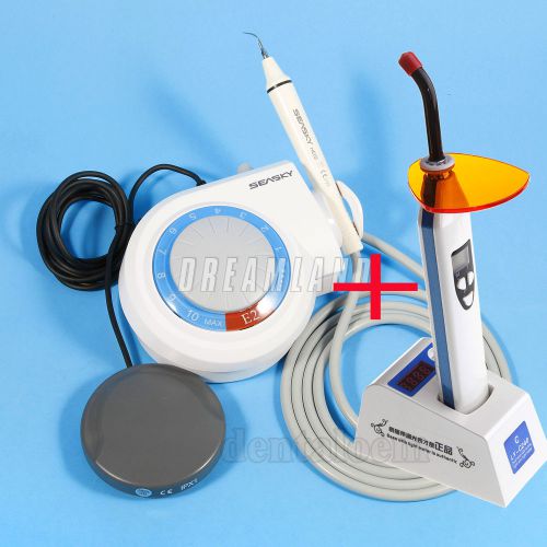 EMS Woodpecker Style Dental Ultrasonic scaler + Curing light Lamp ST1