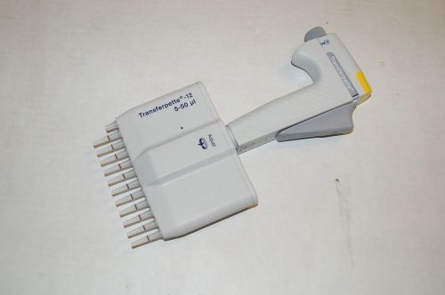 Brand Transferpette pipet multichannel pipet Pipette Pipettor 12  5-50 ul qas