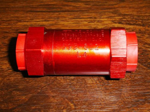 PARKER, TELEDYNE REUPUBLIC SWING CHECK VALVE 593-8D2