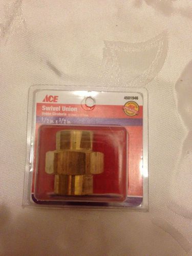 ACE Swivel Union 1/2X1/2 , Pipe