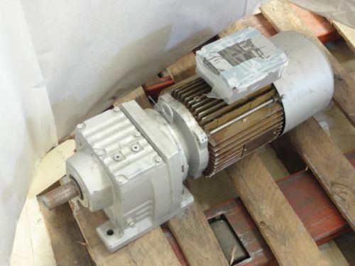 156375 Old-Stock, Multivac R57/DV100M12/2/BMG/TF Gearmotor w/Brake, 1.6kW, 220VA