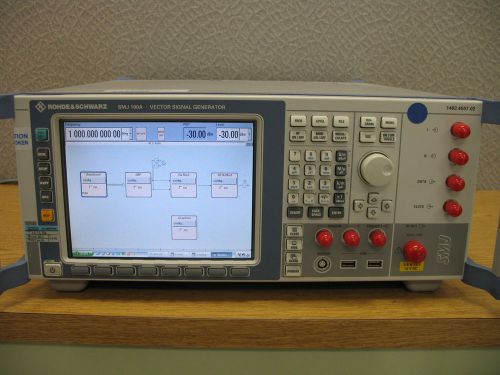 Rohde &amp; schwarz smj100a vector signal generator for sale