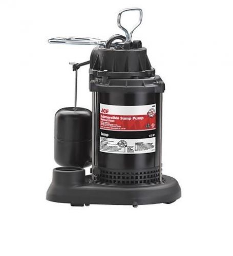 ACE 1/2 HP SUBMERSIBLE SUMP PUMP