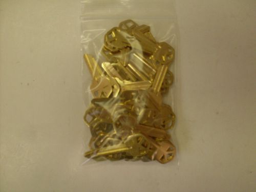 Ilco KW1 keyway 5 pin key blanks  -Package of 50