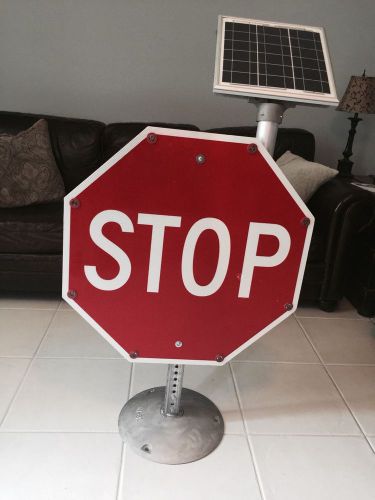 TAPCO 30 inch Solar LED Stop Sign