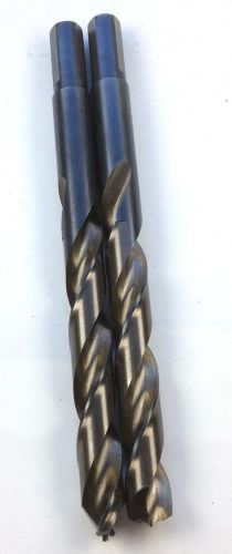 2 PCS 31/64 Turbomax  Jobber length drill bits Irwin 73631. 3flats,