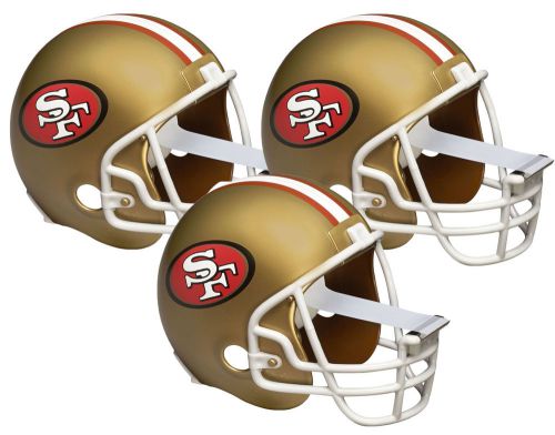 3 Pack 3M Scotch PDQ Dispenser W/ Magic Tape 3/4 X 350 Inch In A Helmet  49ers