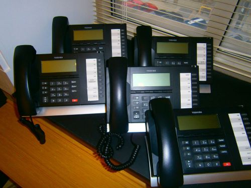 Lot 5 Toshiba Digital Business Telephone DP-5022-SD - Gently Used