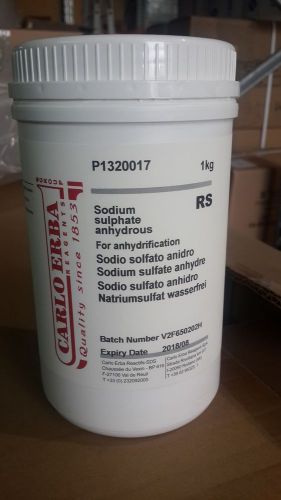 SODIUM SULPHATE ANHYD. A.R 1KG  CARLO ERBA