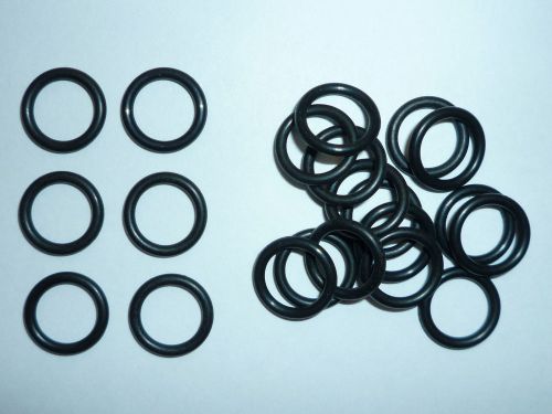 25 Buna O-rings 3/8&#034; ID - 1/2&#034; OD - 1/16&#034; CS - Durometer 70 - Oring # 12 - BULK