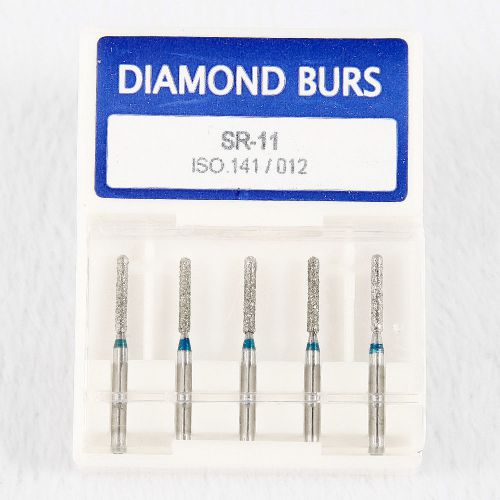 50 Dental Diamond Burs for High Speed Handpiece Medium FG 1.6M Brand New SR-11