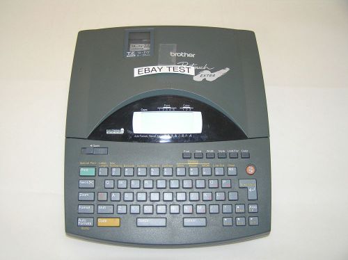 Brothers Ptouch Extra Electronic Labeling system - comes with a 3/4&#034; tape