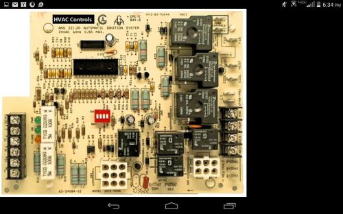 Rheem/ruud protech integrated hsi control board 62-24084-82 for sale