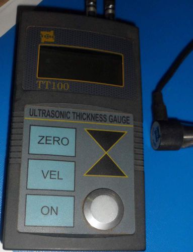 TT100 LCD Ultrasonic Thickness Gauge Display mm, inch