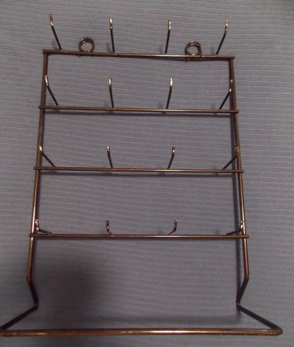 DISPLAY RACK FOR TABLE - HOLDS DANGLES/EARRINGS