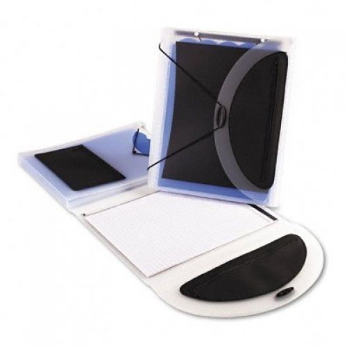 Pad Holder, Incl 5 Poly Folders/Pad, Letter, Black WLJ68592