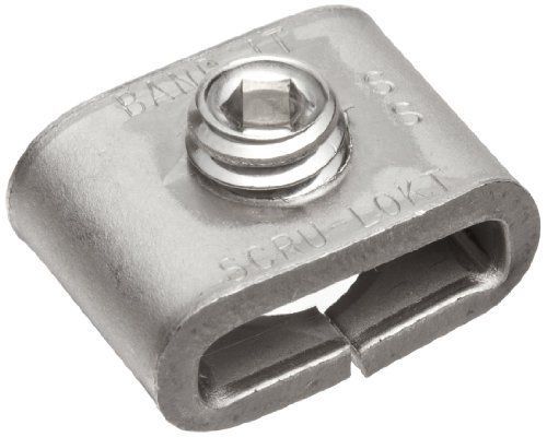 Band-it c72499 301 stainless steel 1/4 hard steel scru-lokt buckle  1/2&#034; width for sale