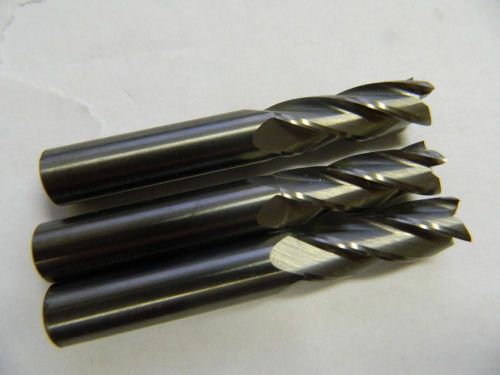 Imco 30745 carbide end mill 3/8&#034; 4f se 1infl unc 2-1/2&#034; oal for sale