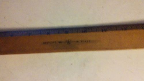 Westcott 18&#034; Metal Edge Wooden Ruler