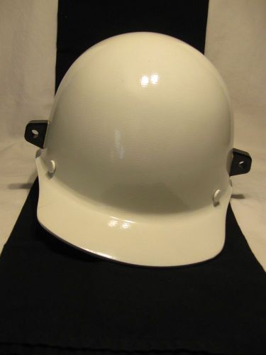Msa fiberglass hard hat w/suspension-ironworker-vtg new for sale