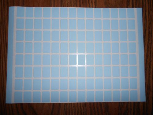 SELF ADHESIVE LABELS  2800 Labels .625&#034; X .875&#034; PASTEL BLUE