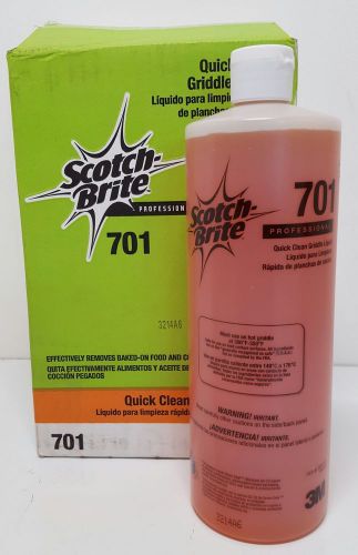 New Scotch Brite 701 Liquid Degreaser Griddle Liquid Cleaner 1 QUART