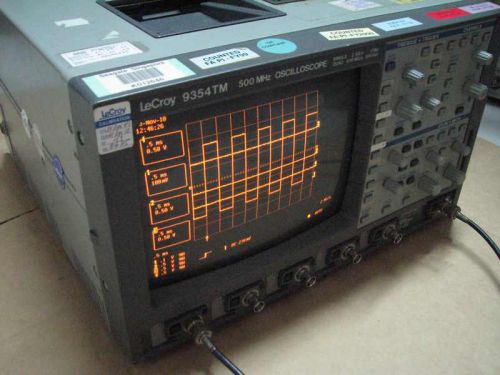 LECROY 9354TM 500 MHZ 2Gs/s 4CH DIGITAL OSCILLOSCOPE