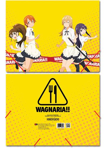 Wagnaria Group Elastic Band Document File Folder