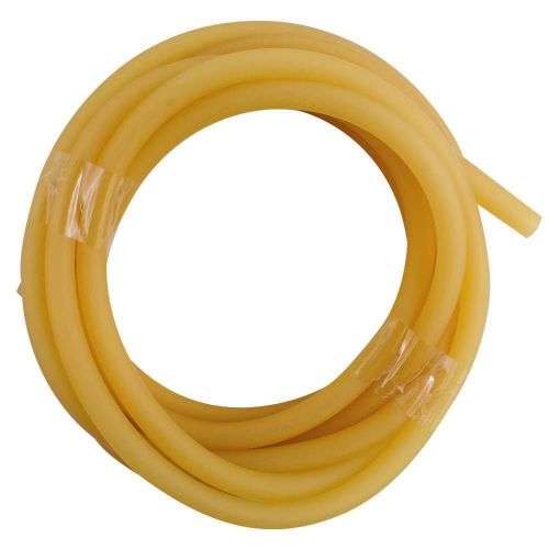 15 Feet 3/8&#034; I.D x 1/16 w x 1/2&#034; O.D Latex Amber Tubing tube