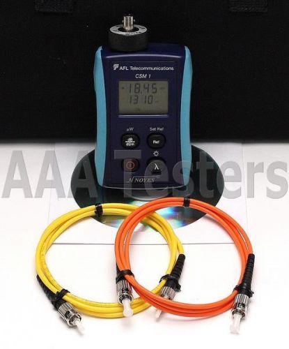 Afl noyes csm1 sm mm fiber optic power meter csm1-2 csm 1-2 for sale